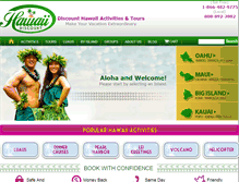 Tablet Screenshot of hawaiidiscount.com